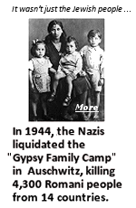 On a tragic night in 1944, the Nazis liquidated the so-called ''Gypsy Family Camp'' in the Auschwitz II-Birkenau Concentration and Extermination Camp. In the gas chambers of that concentration camp, despite their active resistance, 4,300 Romani people from 14 countries were murdered.